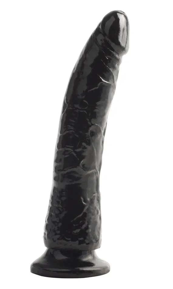 Anal Pipedream Basix Rubber Works Slim 7 Inch With Suction Cup Black