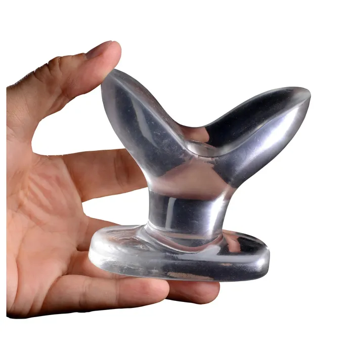 Anal XR Brands Anchored Clear Anal Plug