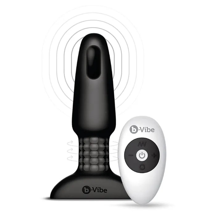 BVibe Anal bVibe Rimming Plug Black