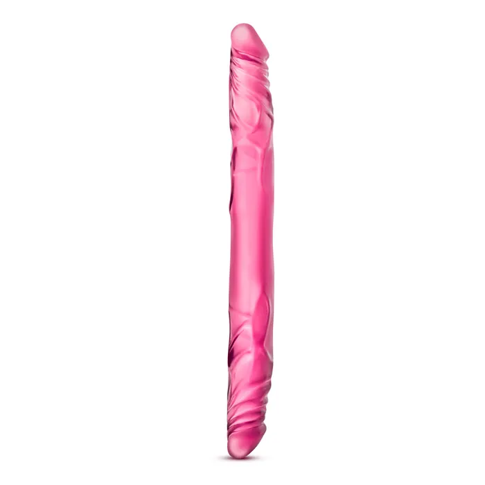 B Yours 14 inches Double Dildo Pink Blush Novelties Dildos