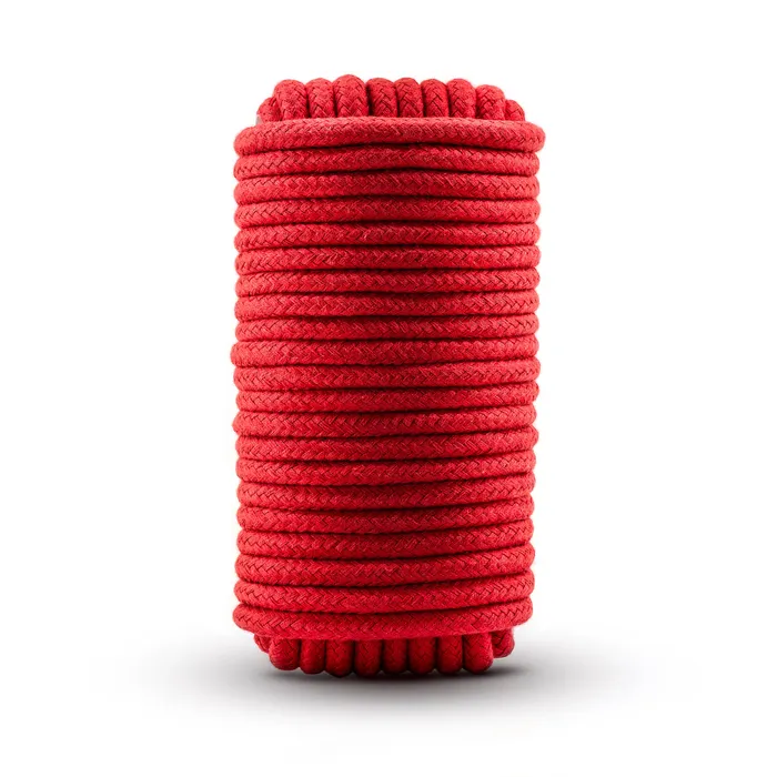 Blush Novelties Temptasia Bondage Rope 32 Feet Red Restraints Blush Novelties Temptasia Bondage Rope 32 Feet Red Restraints
