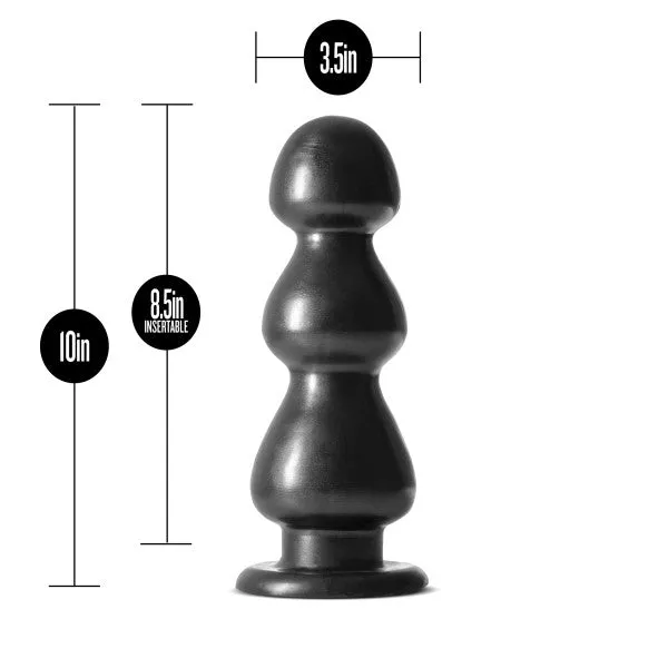 Blush Novelties Vibrators Jet Fierce Carbon Metallic Black