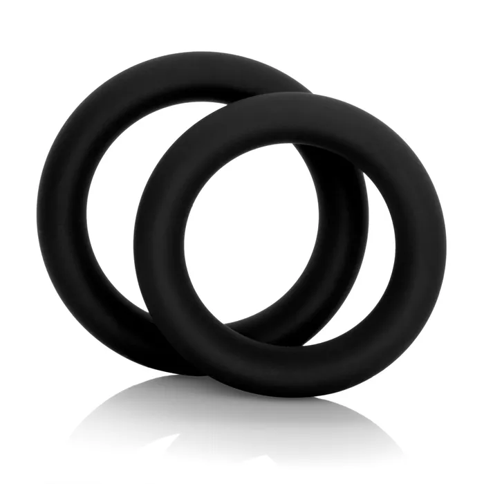 CalExotics Colt Silicone Super Rings Black Anal
