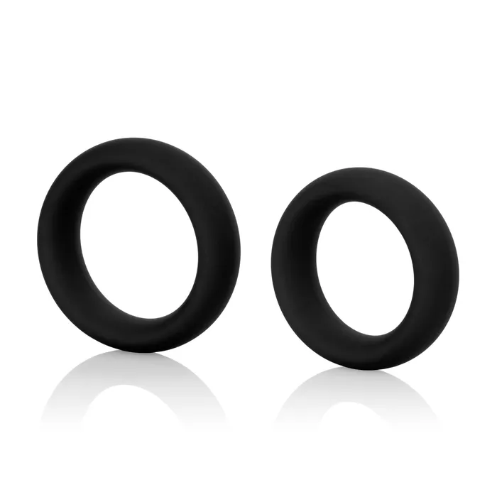 CalExotics Colt Silicone Super Rings Black Anal
