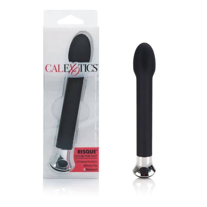 CalExotics Vibrators 10Function Risque Tulip Black