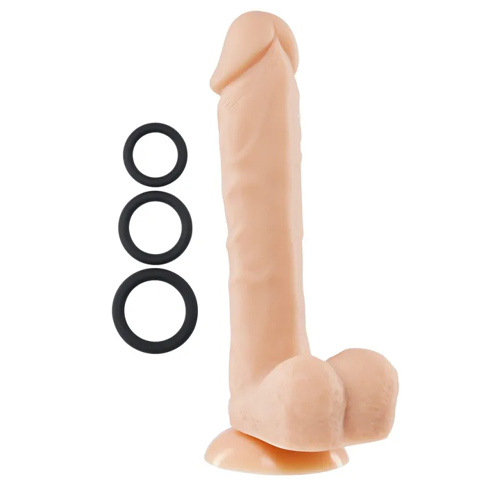 Cloud 9 Novelties Dildos 9 Inch Silicone Pro Odorless Dong Flesh