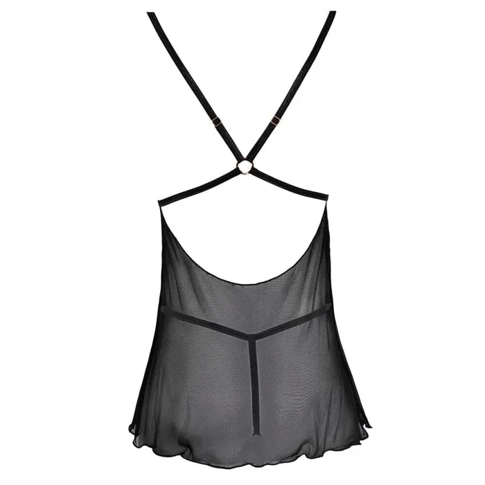 Cottelli Collection Male Sex Toys Cottelli Backless Babydoll With Thong