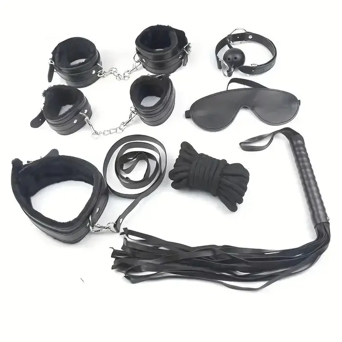 Couples Sexy Emporium Black Bondage Kit Couples Sexy Emporium Black Bondage Kit