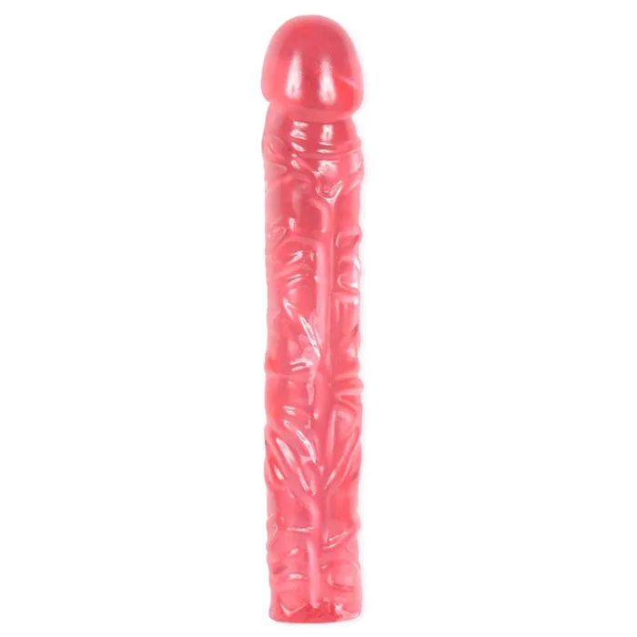 Dildos Classic 10 Inch Pink Jelly Dong Doc Johnson
