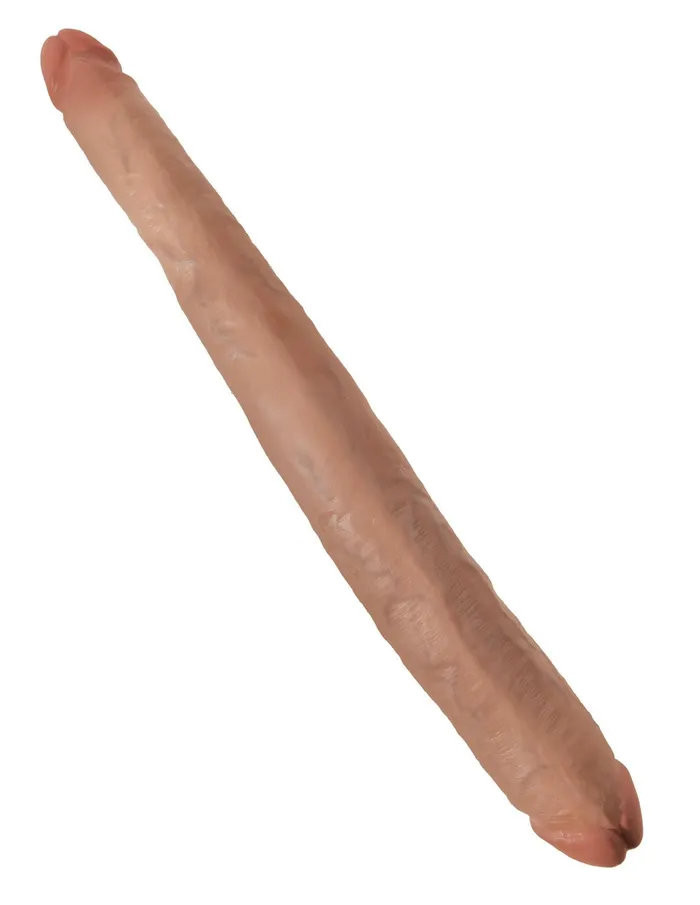 Dildos Pipedream King Cock 16 Tapered Double Dildo Tan