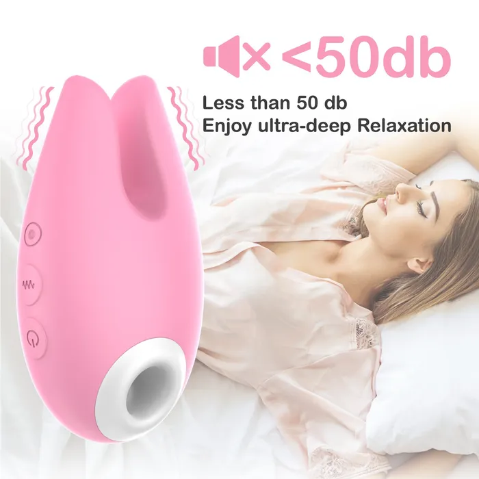 Domlust Female Sex Toys Clit Sucking Nipple Clamp Female Sex Toys Extra Quiet Clitoral Vibrator