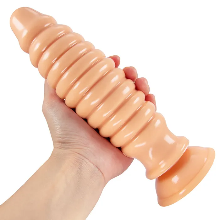 Domlust Male Sex Toys Big Dildo Anal Plug Soft Penis Anal Dilator Sex Toys for Women Men
