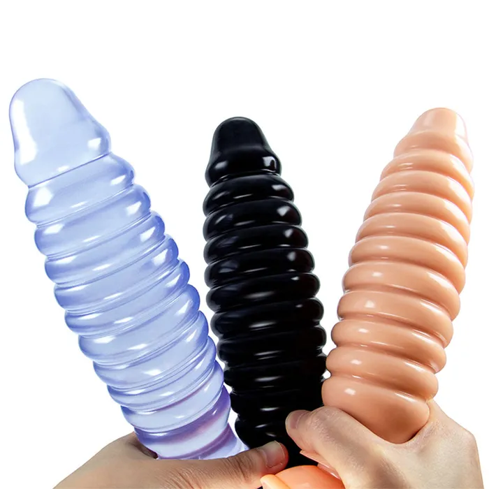 Domlust Male Sex Toys Big Dildo Anal Plug Soft Penis Anal Dilator Sex Toys for Women Men