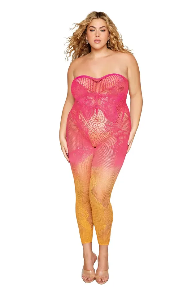 Dreamgirl Bodystockings Playsuits Versatile Bodystocking Queen Size Watermelonmimosa Dreamgirl Bodystockings Playsuits Versatile Bodystocking Queen Size Watermelonmimosa