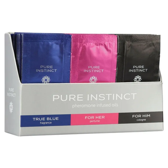 Enhancers Classic Brands Pure Instinct Perfume Oil 1ml Trio Foil Display 24 Pack Enhancers Classic Brands Pure Instinct Perfume Oil 1ml Trio Foil Display 24 Pack