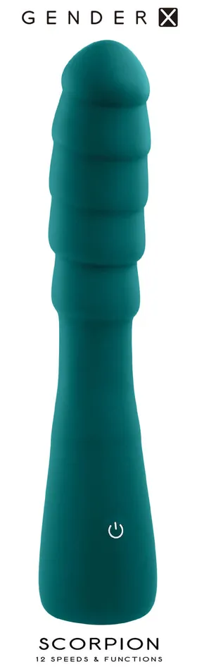 Evolved Gender X Vibrators Gender X Scorpion Vibrator Green