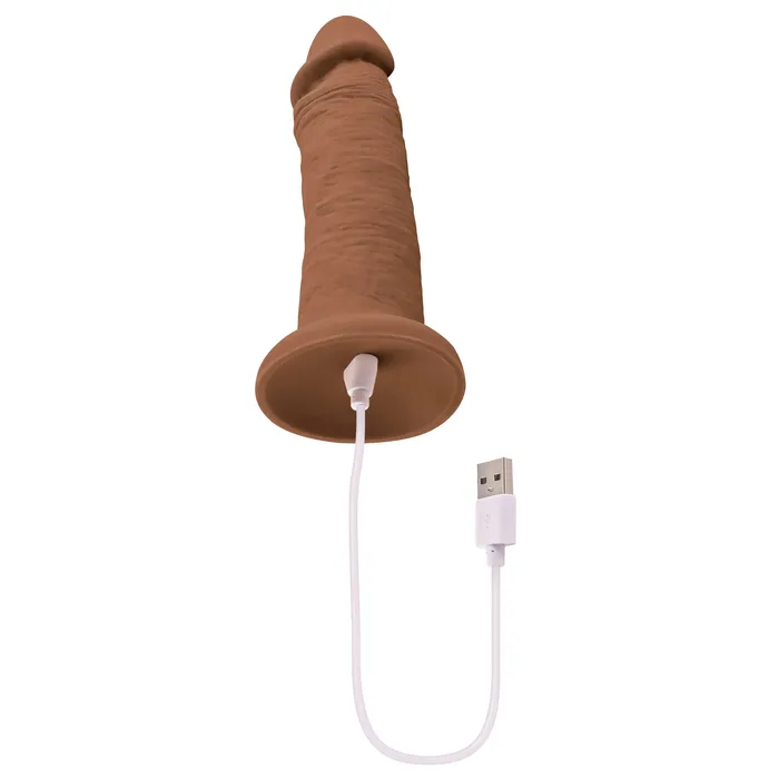 Evolved Novelties Dildos 6 Inch Girthy Vibrating Dong Dark Evolved Novelties Dildos 6 Inch Girthy Vibrating Dong Dark