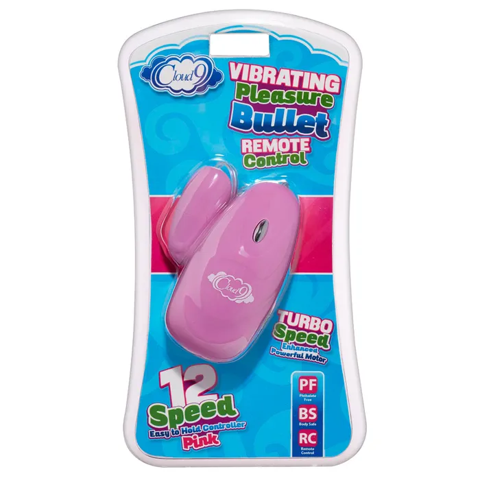 Female Sex Toys Cloud 9 Novelties Vibrating Pleasure Bullet Remote Control Pink Female Sex Toys Cloud 9 Novelties Vibrating Pleasure Bullet Remote Control Pink