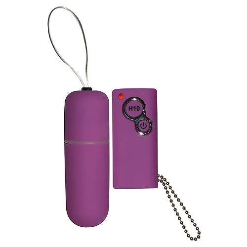 Female Sex Toys Nasstoys 10 Function Remote Control Power Slim Bullet