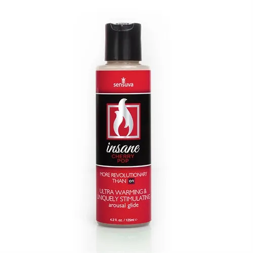 Insane Personal Moisturizer Cherry Pop 42 Oz Sensuva Vibrators