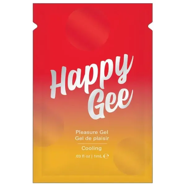 Jelique Enhancers HAPPY GEE COOLING PLEASURE GEL FOIL 003 fl oz 1 mL