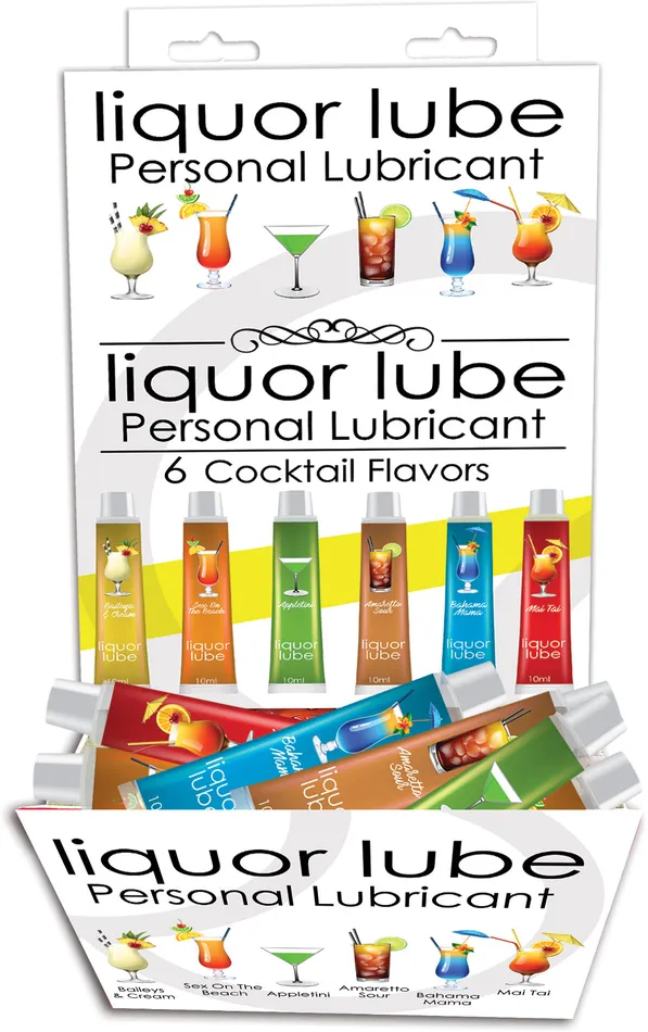 Liquor Lube Assorted Flavors 72 Pcs Display Display 6 Cocktail Flavors 10ml Tubes Hott Products Vibrators Liquor Lube Assorted Flavors 72 Pcs Display Display 6 Cocktail Flavors 10ml Tubes Hott Products Vibrators