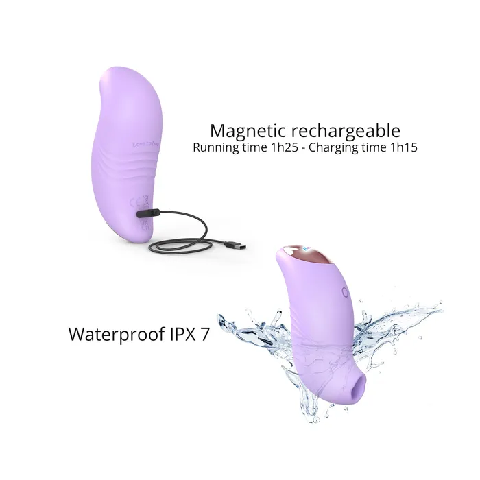 LOVE TO LOVE Vibrators BELIEVER VIVA MAUVE