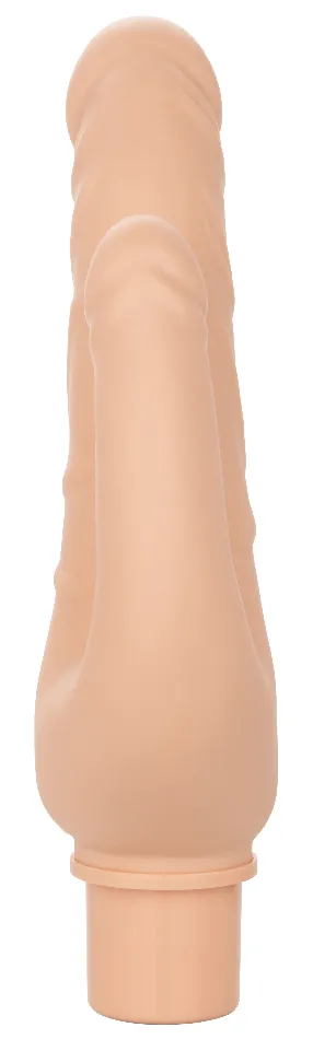 Male Sex Toys CalExotics Rechargeable Power Stud Over and Under Ivory