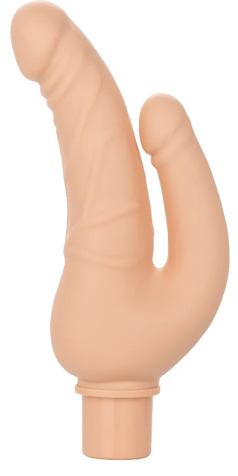 Male Sex Toys CalExotics Rechargeable Power Stud Over and Under Ivory