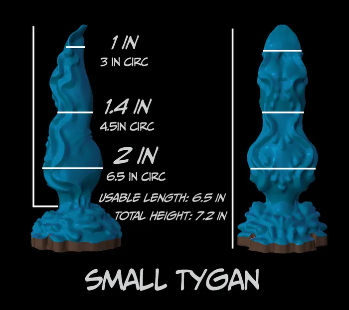 Male Sex Toys From The Edge Toys FLOP Tygan GITD Soft silicone TY559