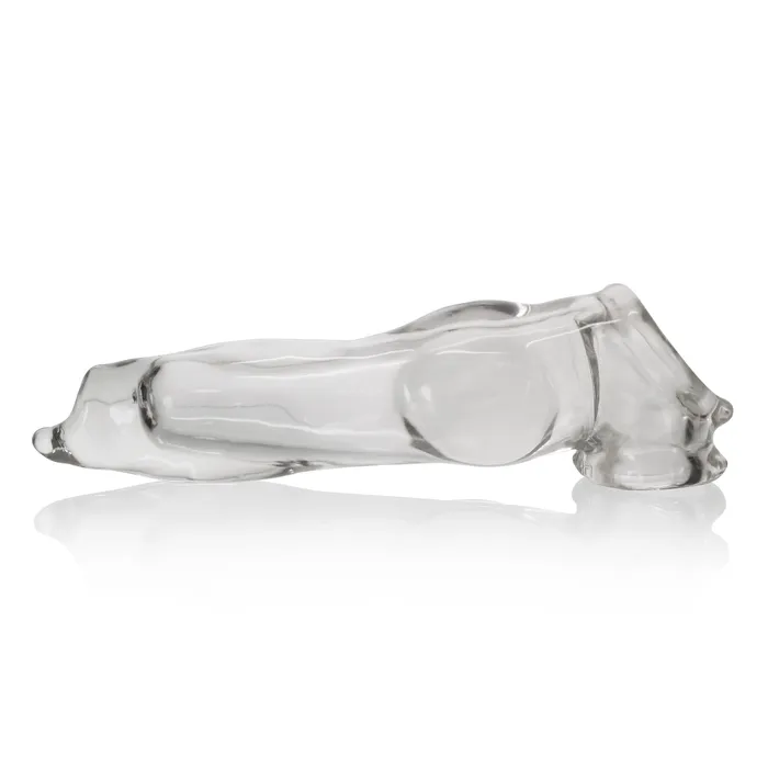Male Sex Toys Oxballs Fido Cocksheath With Adjustable Fit Clear