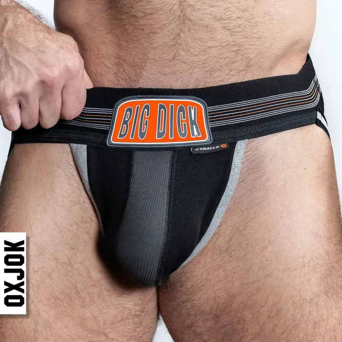 OXJok Dildos Bulger the Big Pouch Jock Black Iron Xl