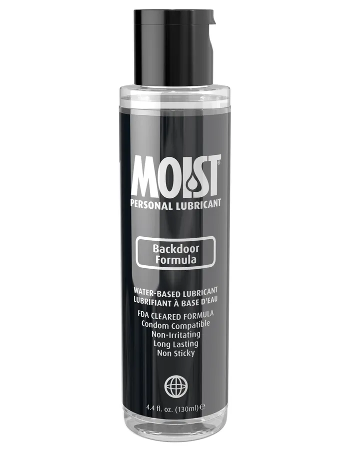 Pipedream Lubricants Moist Personal Lubricant Backdoor Formula 44 Oz