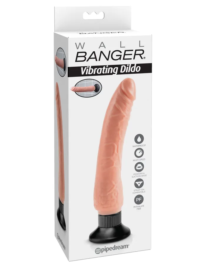 Pipedream Wall Bangers Beige Vibrators