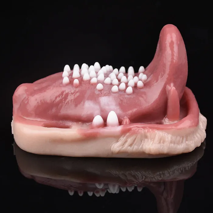 Realistic Tongue Grinder Female Sex Toys Remote Control Vibrating Bullet Strapless Oral Masturbation Domlust Female Sex Toys