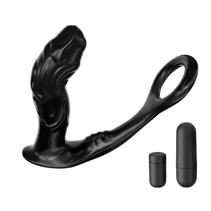 Remote Controlled Finger Prostate Massager Vibrating Cock Ring Male Sex Toys Domlust Couples