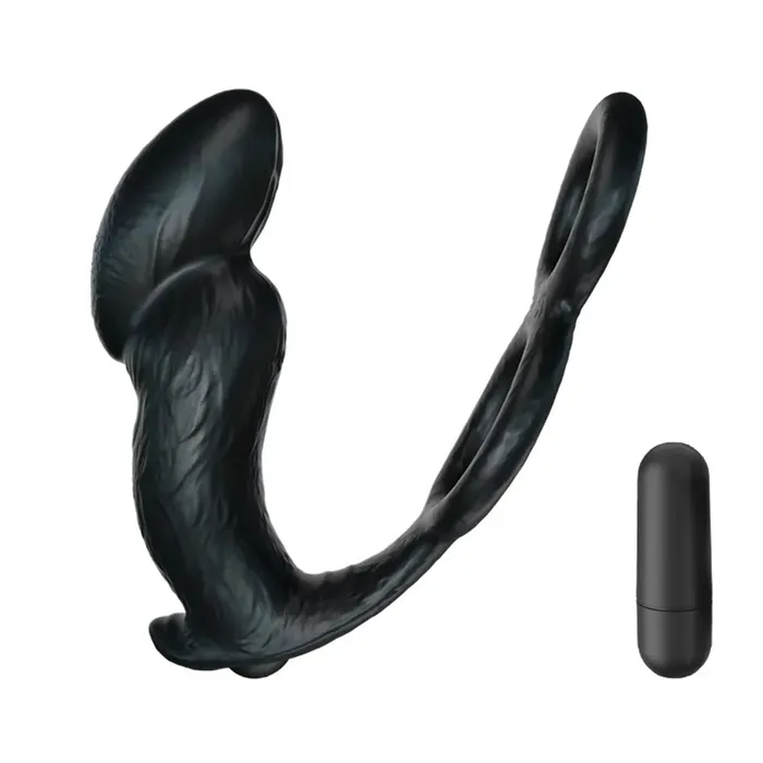 Remote Controlled Finger Prostate Massager Vibrating Cock Ring Male Sex Toys Domlust Couples