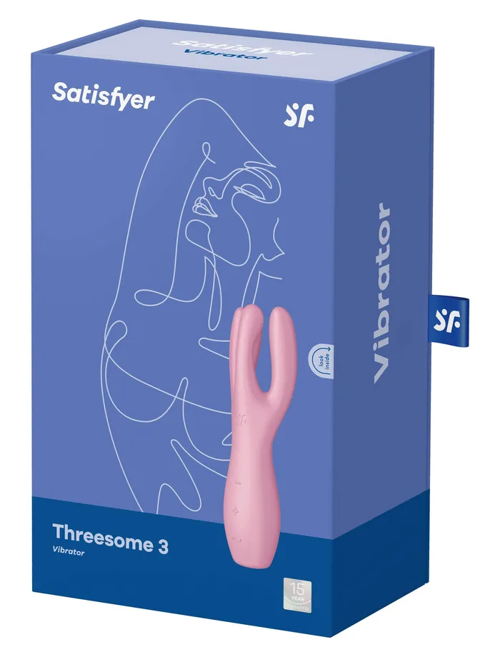 Sale Specials Vibrators Threesome 3 Vibrator Pink
