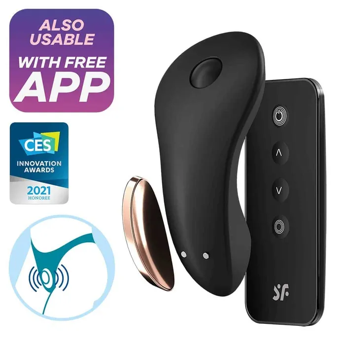 Satisfyer Little Secret Black Panty Vibe Satisfyer Vibrators