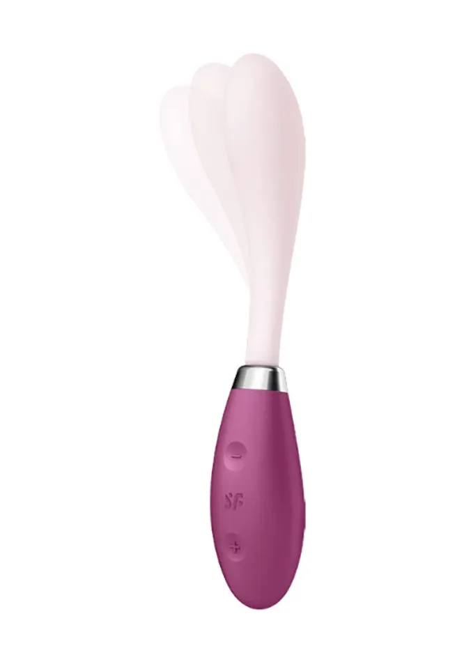 Satisfyer Vibrators Satisfyer GSpot Flex 3 Multi Vibrator Red