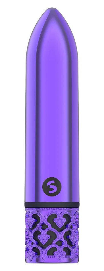 Shots Vibrators Glamour Rechargeable Abs Bullet Purple
