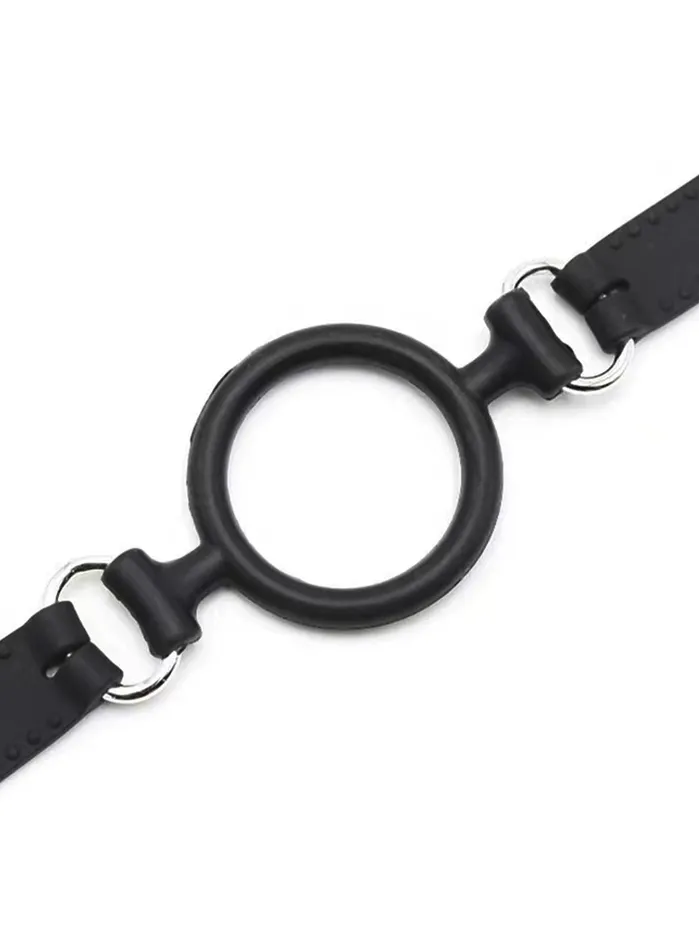 Silicone Ring Gag BDSM Toys Bondage Restraints Adjustable Size Domlust Couples