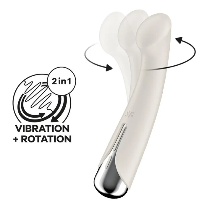 Spinning GSpot 1 Beige Satisfyer Vibrators