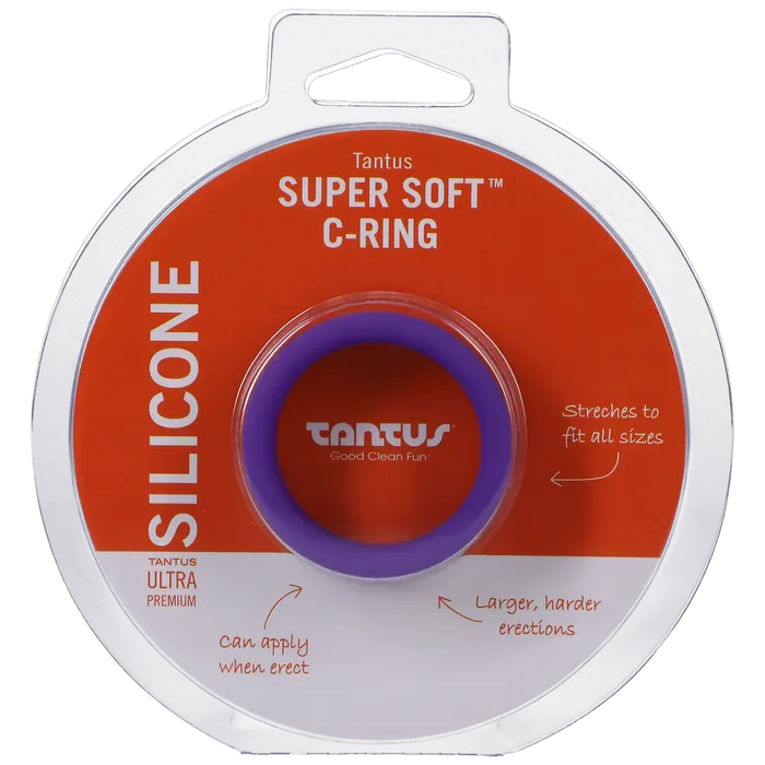 Tantus Male Sex Toys Super Soft CRing Lilac Soft