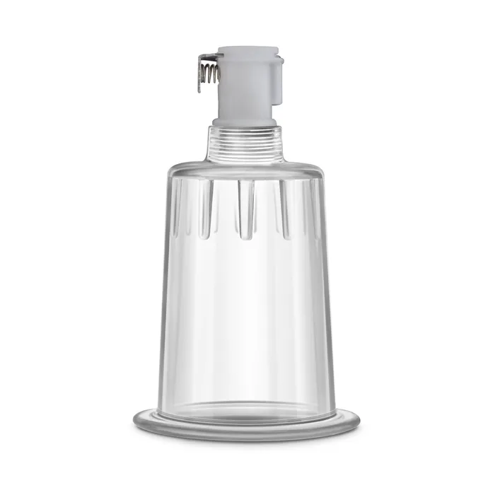 Temptasia Clit Cylinder 12 Inch Diameter Clear Blush Novelties Anal