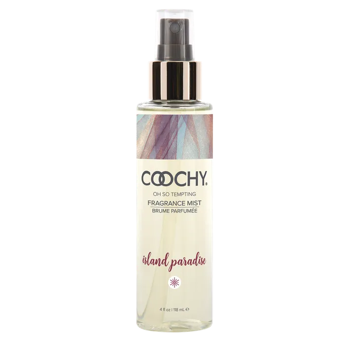 Vibrators Coochy Oh So Tempting Fragrance Mist Island Paradise 4oz 118mL