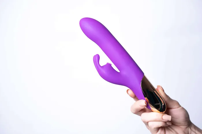 Vibrators Maia Toys Karlin USB Rechargeable 10Function Rabbit Vibrator Purple Vibrators Maia Toys Karlin USB Rechargeable 10Function Rabbit Vibrator Purple