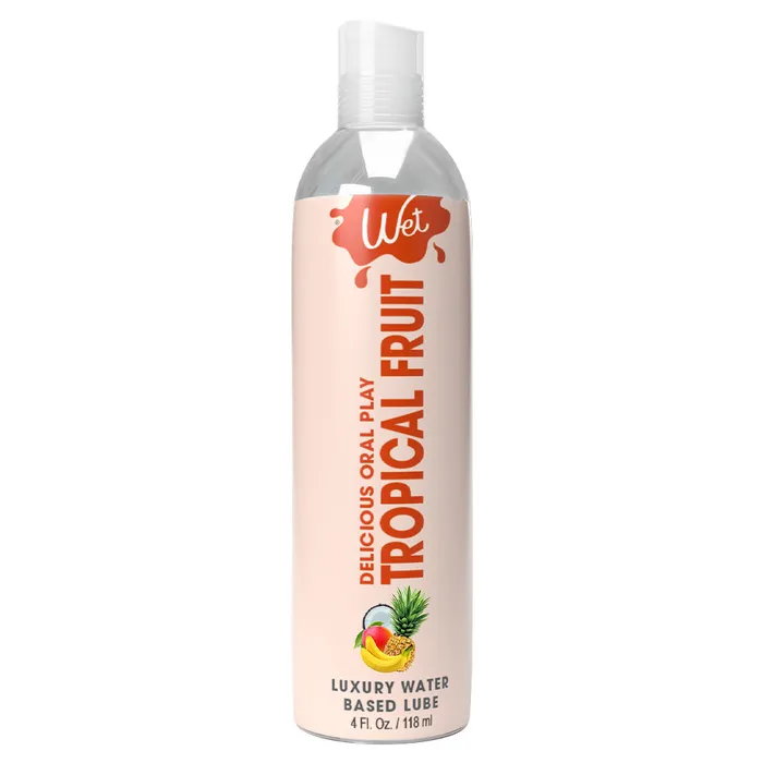 Wet Vibrators Tropical Fruit 4 Fl Oz 118 ml