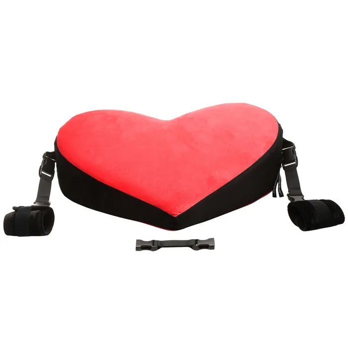 XR Bedroom Bliss Vibrators Bondage Love Pillow Blackred XR Bedroom Bliss Vibrators Bondage Love Pillow Blackred