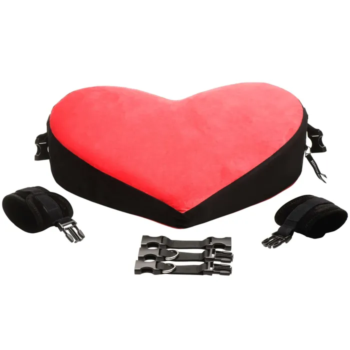 XR Bedroom Bliss Vibrators Bondage Love Pillow Blackred XR Bedroom Bliss Vibrators Bondage Love Pillow Blackred
